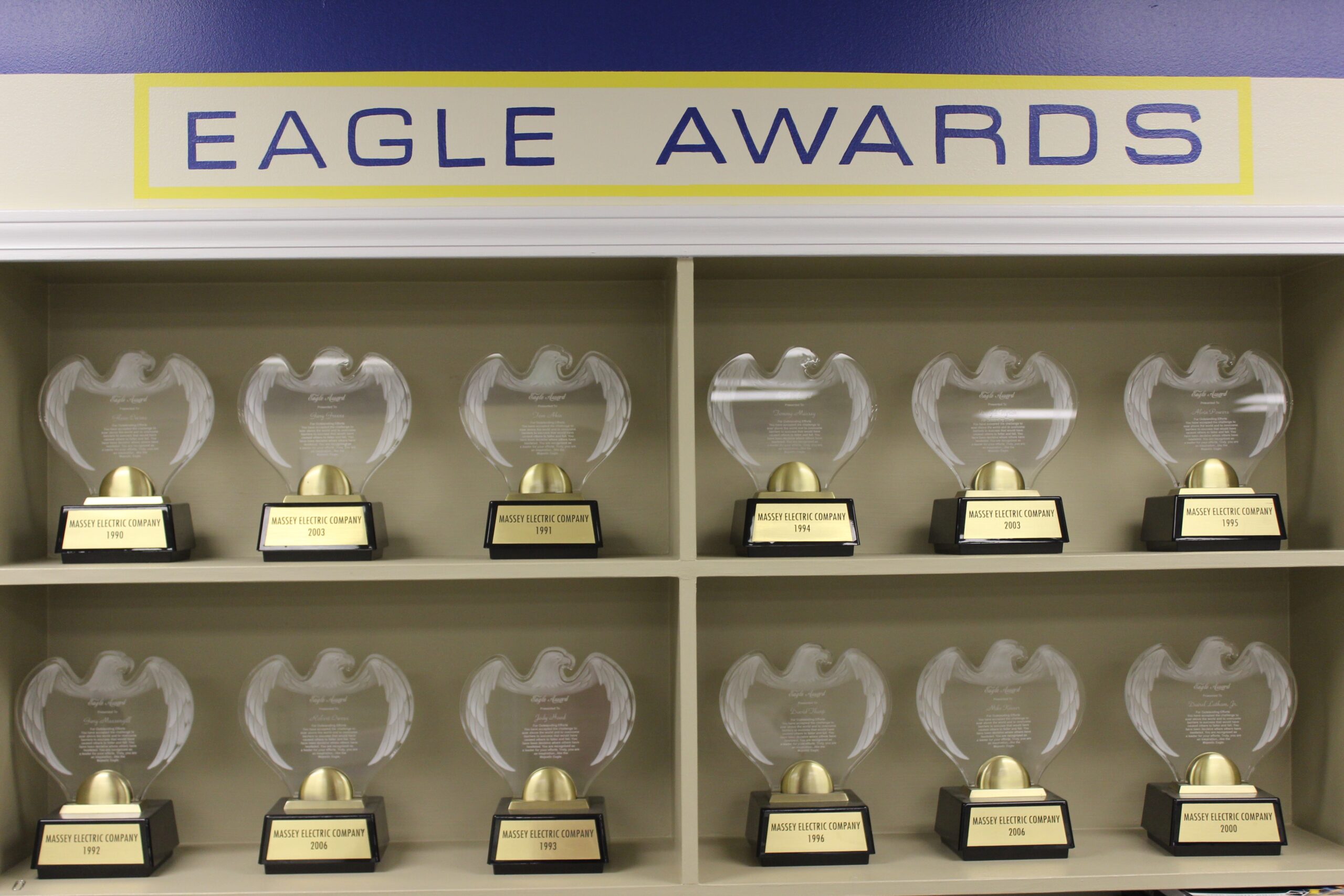 eagle awards wall